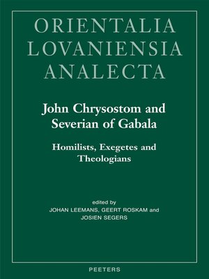 cover image of John Chrysostom and Severian of Gabala